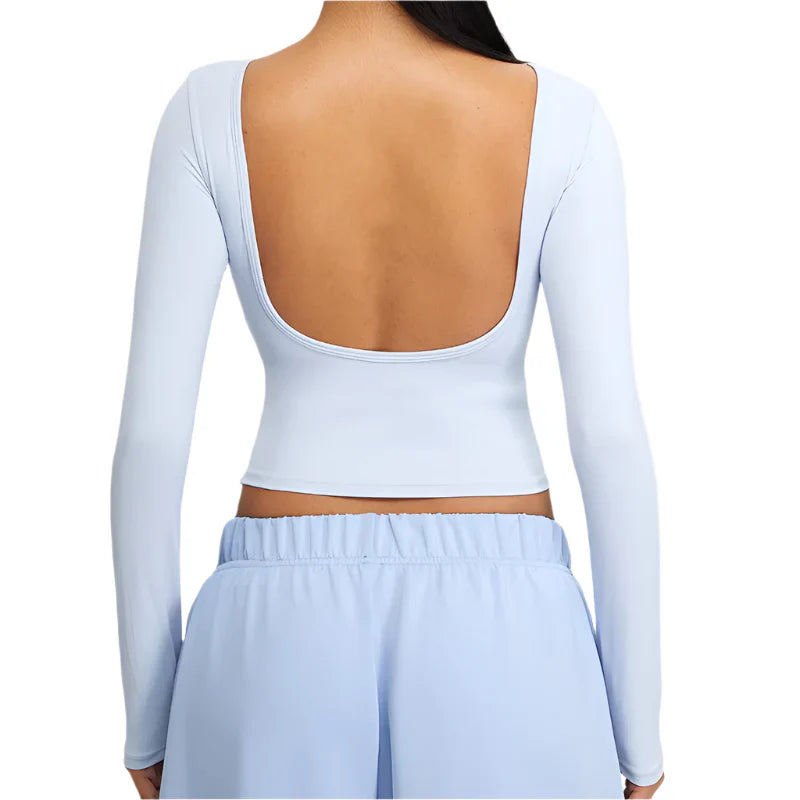 Activ Era Fierce Luxe Long Sleeve Yoga Crop Top