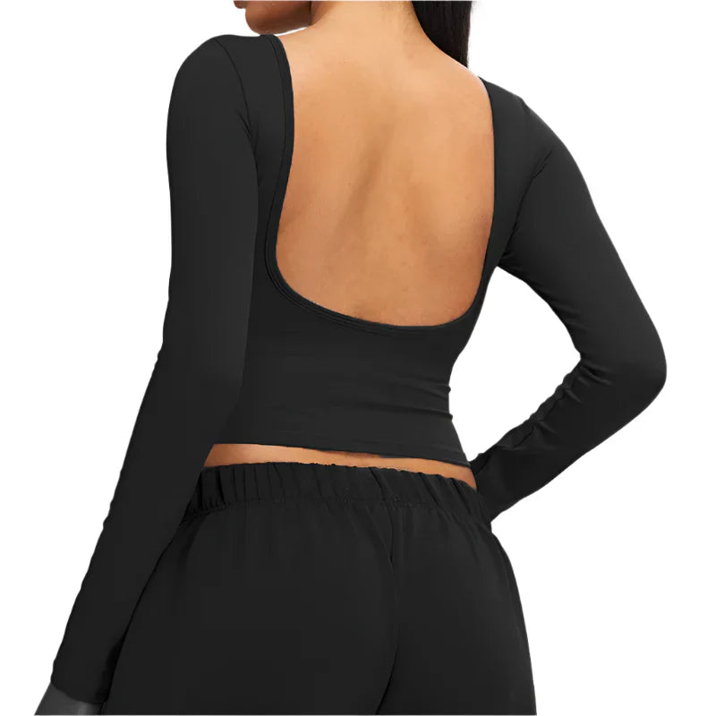 Activ Era Fierce Luxe Long Sleeve Yoga Crop Top