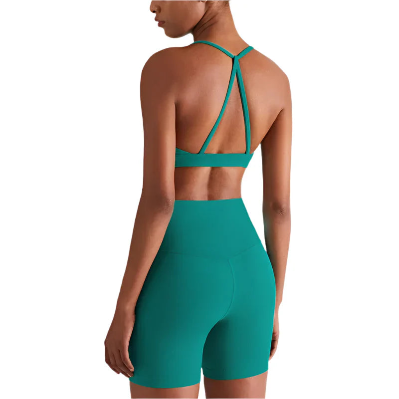 Activ Era Luxe Knit Sleeveless Crop Top: Flirty Fitness Essential