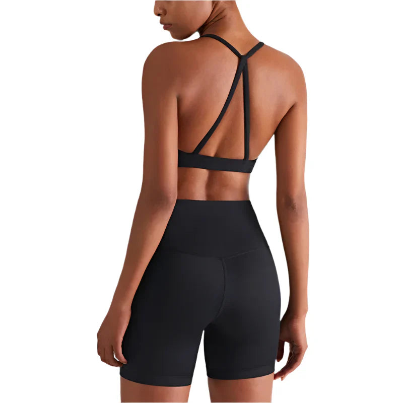 Activ Era Luxe Knit Sleeveless Crop Top: Flirty Fitness Essential