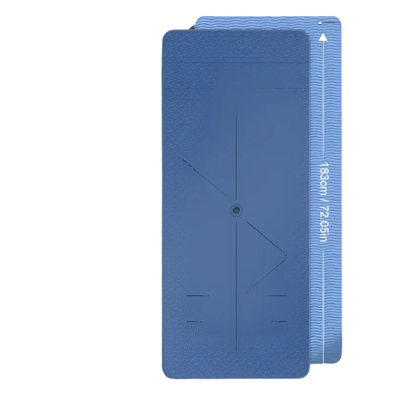 WESTTUNE Non-Slip Eco-Friendly Pilates Mat with Carrying Strap and Bag