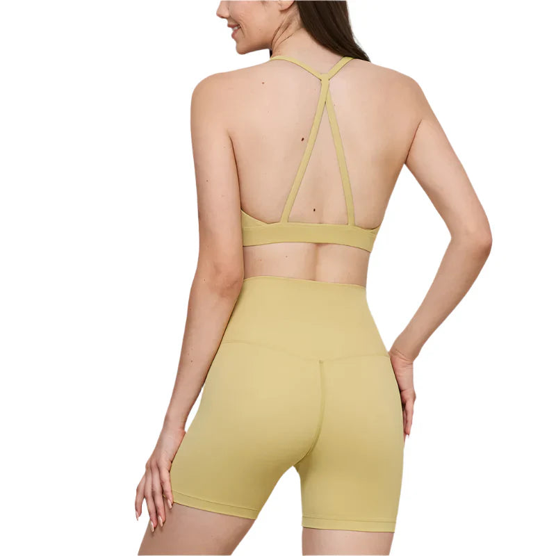 Activ Era Luxe Knit Sleeveless Crop Top: Flirty Fitness Essential