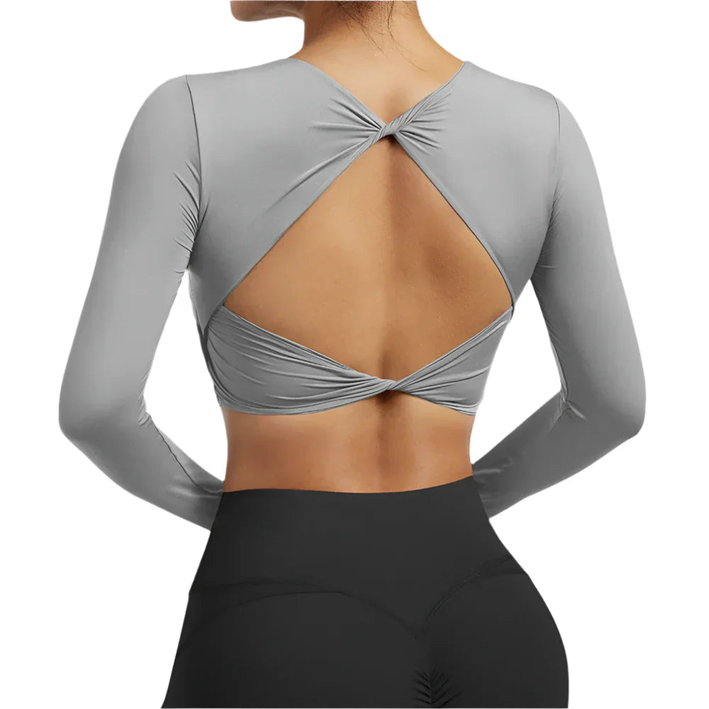 Activ Era Empower Crop Top: Bold Elegance for Every Workout