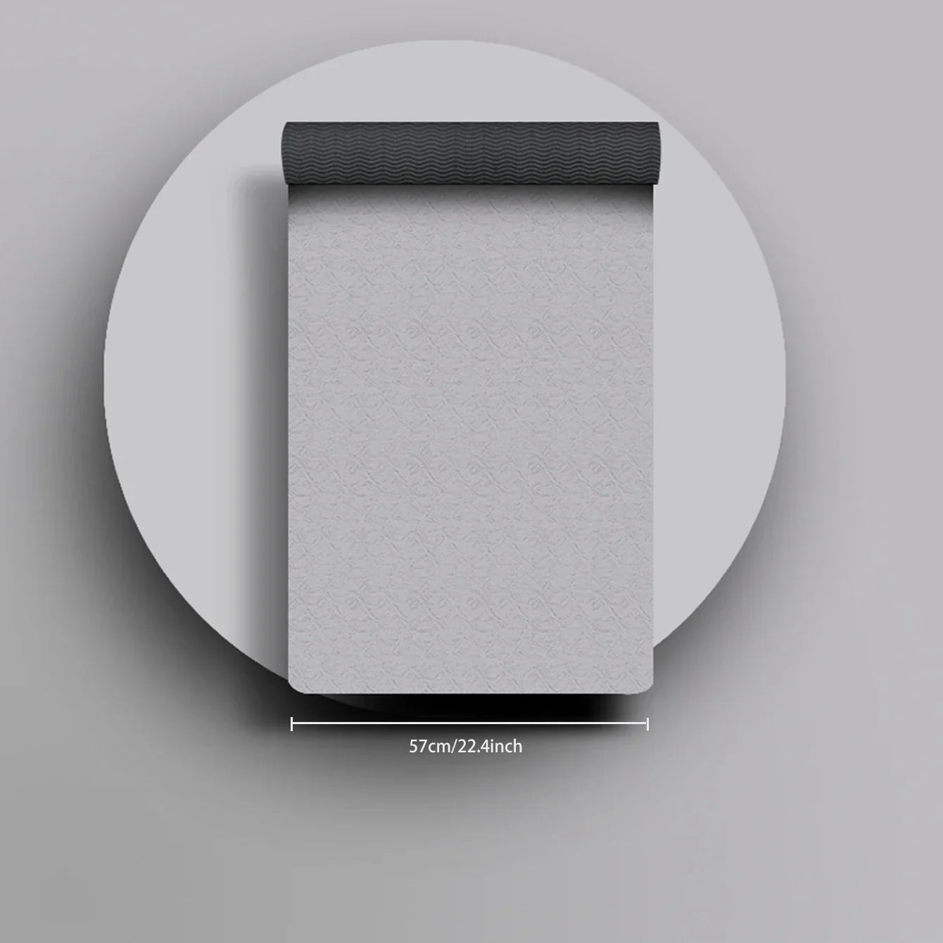 Eco-Friendly TPE Pilates Mat with Strap - Non-Slip, Professional Quality