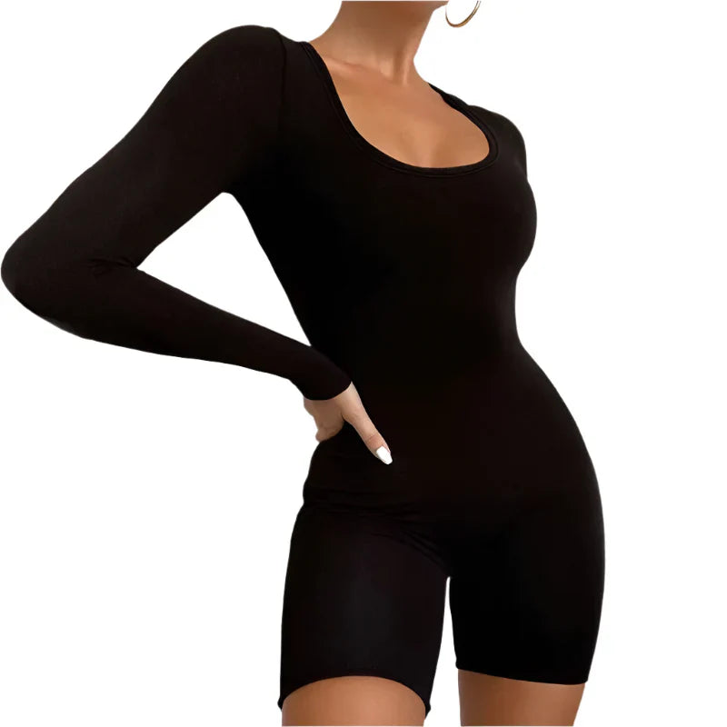Elevate Active Jumpsuit: Autumn Black by Activ Era