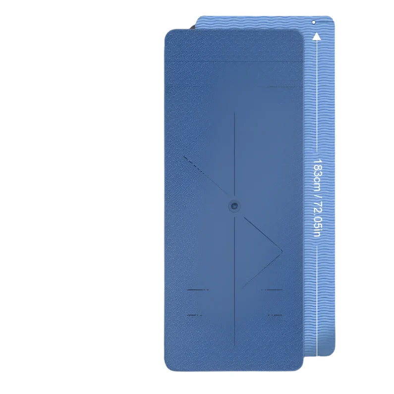 WESTTUNE Non-Slip Eco-Friendly Pilates Mat with Carrying Strap and Bag