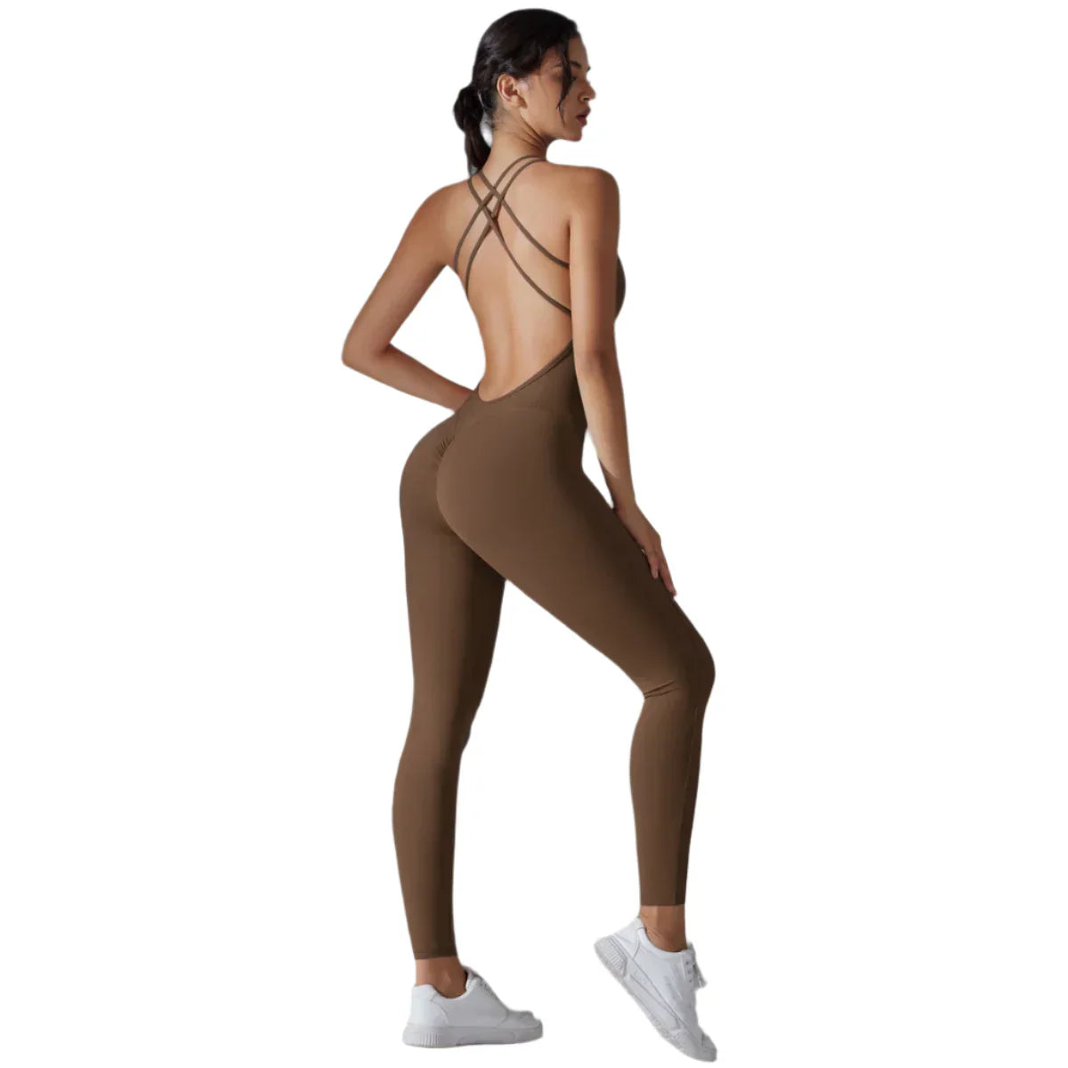 Activ Era Luxe Backless Bodycon Jumpsuit