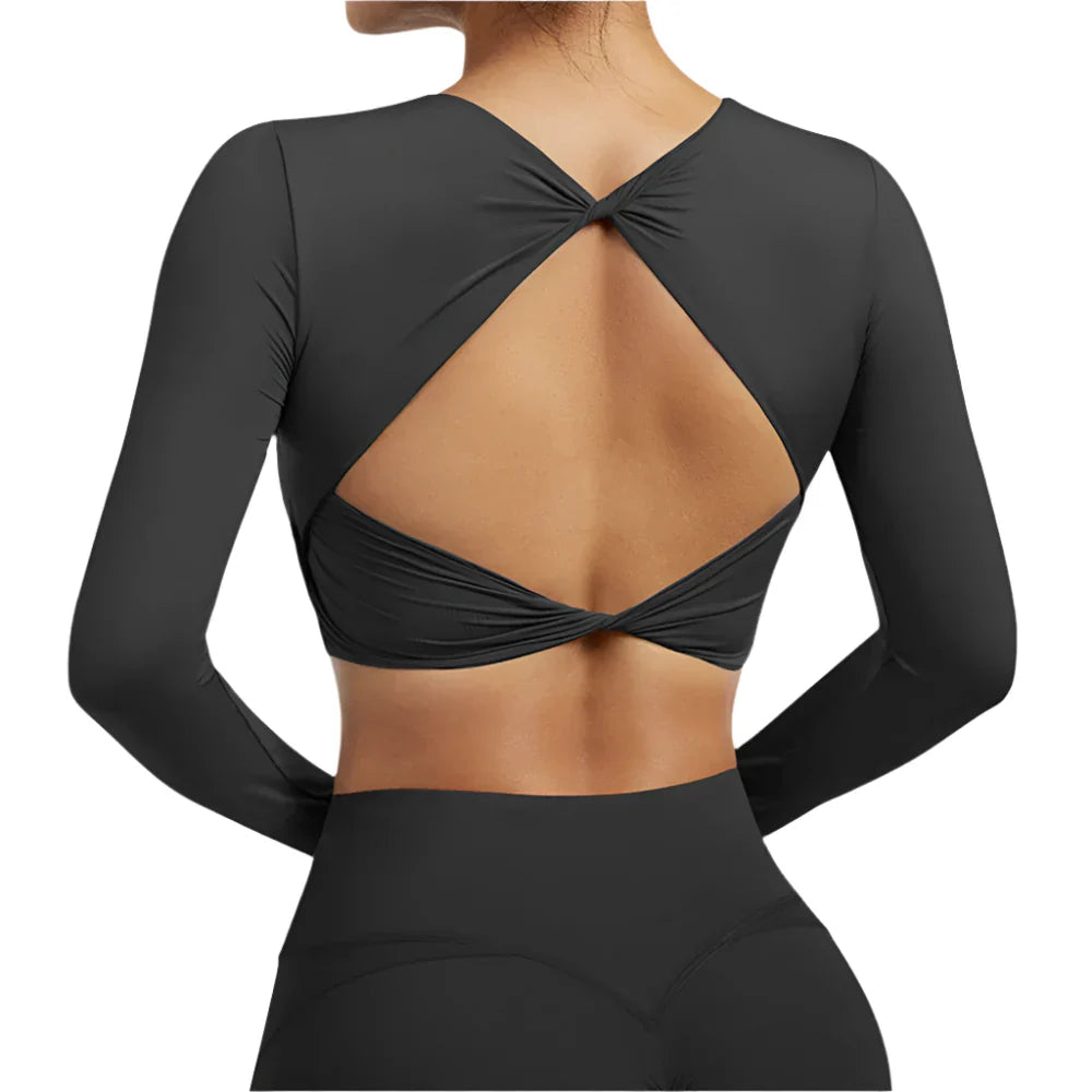 Activ Era Empower Crop Top: Bold Elegance for Every Workout