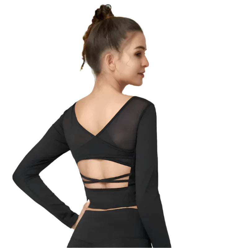 Activ Era Luxe Crop Top with Built-In Bra